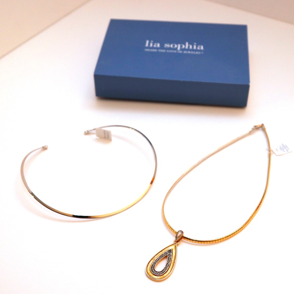 Two necklaces + pendent